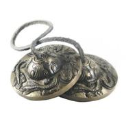 Everest Bazaar Tingsha Tibetan Meditation Bell 2.5" Dragon Embossed