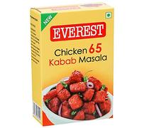 Everest Chicken 65 Kabab Masala 50g | South Indian Kabab & Crispy Chicken Seasoning Spice Blend for Chicken 65, Kebabs & Marinades | India’s No.1 Spice Brand