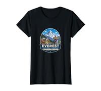 Everest Easy Trail Syangpoche 3720m Value Graphic T-Shirt, Women, Black, L