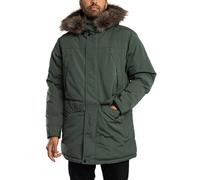 Everest Faux Fur Parka Jacket Duffel Bag Green L