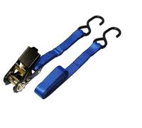 Everest Premium Ratchet Tie Down - 1 PK - 1 IN - 6 FT - 300 LBS Working Load - 900 LBS Break Strength - Cambuckle Alternative - Cargo Straps Perfect for Moving Appliances, Lawn Equipment and Motorcycles
