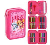 Everest & Skye Paw Patrol 3 Tier Filled Pencil Case Stationery School