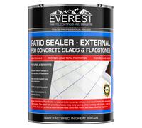 Everest Trade - Patio Sealer For Concrete Slabs And Flagstones - PU Resin Based Sealer - Satin Finish (Clear, 20 Litre)