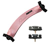 Everest Violin Shoulder Rest 1/4-1/10 Size Light Pink