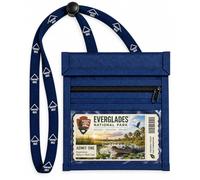 everest1953 Neck Pouch Fastener Viewing Window Breast Pocket Passport Cover Blue