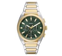 Everett Bicolour Green Chronograph Mens Watch