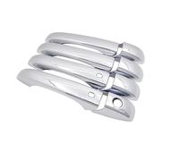 EVERETTE Fit For Chrysler 300 300C MK1 2005 2006 2007 2008 2009 2010 Luxurious Chrome Door Handle Cover Car External Accessories Sticker Trim (Color : 4Handle 2 Buttons)