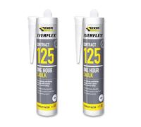 Everflex SikaSeal Decorators Caulk Gap Seal Draught Weather Proofing Sealant (2)
