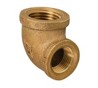 Everflow BRRL1143-NL 1-1/4-Inch x 1-Inch Lead Free 90-Degree Brass Reducing Elbow with Female Threaded Ends, Brass Construction, Higher Corrosion Resistance Economical & Easy to Install