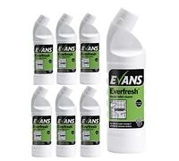 Everfresh Apple Toilet & Urinal Cleaner by Evans Vanodine 6 x 1 Litre