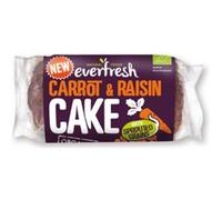 Everfresh Natural Foods Organic Sprouted Carrot Cake with Raisins 350g