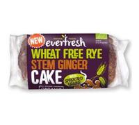 Everfresh Natural Foods Organic Sprouted Rye Stem Ginger Cake 350g
