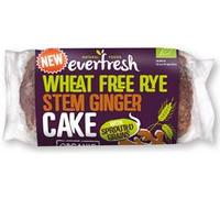 Everfresh Natural Foods Organic Sprouted Rye Stem Ginger Cake 350g