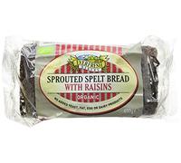 Everfresh Organic Sprouted Spelt Bread with Raisin 400 g (Pack of 4)