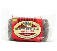 Everfresh Organic Sprouted Wheat Raisin Bread 400g (Pack of 4)