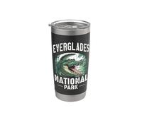Everglades National Park Alligator Stainless Steel Insulated Tumbler