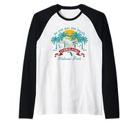 Everglades National Park FL Alligator Do Not Pet The Locals Raglan Baseball Tee