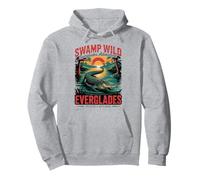 Everglades Swamp Florida Gator Wilderness Explorer Pullover Hoodie