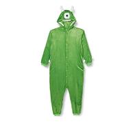 Everglamour 5055601172118 Mike Monster Onesie/Body Suit, Unisex-Adult, Cartoon, Green, S
