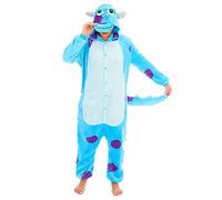 Everglamour 5055601172170 Onesie/Body Suit, Unisex-Adult, Blue, Large