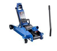 EVERGOODS 2.5 Ton Car Jack Hydraulic Low Profile Hydraulic Floor Lifting Lift Cars Van Garage Repair Tool Portable Workshop Equipment Steel Lifting Range for Car Van Garage (Blue)