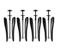 EVERGOODS 4 Pack Boot Holders for Knee High Boots Adjustable Black Boot Stretcher Boot Tree Insert Holder for Women & Men