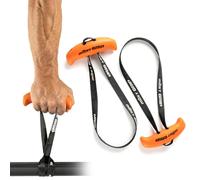 EVERGOODS Multifunction Gym Workout Machine Attachments - Exercise Pull Up Handles, Resistance Band Neutral Grip Handles, Pulldown Barbell D Handle, T-bar LAT Bar, Neutral Training Grip Workout Handle