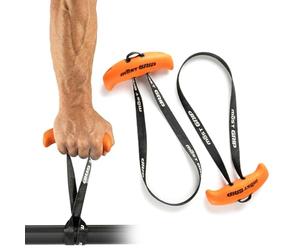 EVERGOODS Multifunction Gym Workout Machine Attachments - Exercise Pull Up Handles, Resistance Band Neutral Grip Handles, Pulldown Barbell D Handle, T-bar LAT Bar, Neutral Training Grip Workout Handle