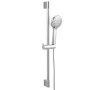 EVERGOODS Shower Riser Kit - Adjustable Slide Bar, Handheld Shower Head, 170CM Hose, Soap Dish, and Shower Head Holder - Perfect for Bathroom Upgrades