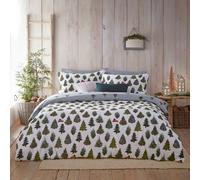 furn. Evergreen Duvet Cover Set - King - Pine Green
