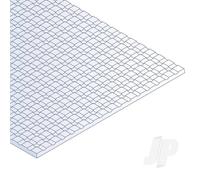 Evergreen 12x24in (30x60cm) Sidewalk Plastic Sheet .040in (1.0mm) Thick 1/2x1...