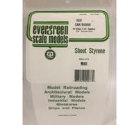 Evergreen 2037 - 0.037" Polystyrene HO Gauge Freight Car Siding Sheet 6" x 12"