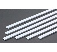 evergreen 391 square profile, 600 x 3.2 x 9.5 mm, 6 pieces.
