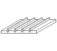 EVERGREEN 4522 Sheet Mm. 1 X 150 X 300 - Space Mm. 6.30 Pieces 1