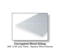 Evergreen 4529 - 0.100" Spacing (2.5mm) - 0.040" (1.0mm) Thick 'Metal Siding' 2n