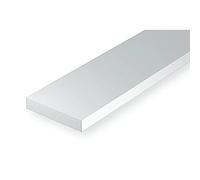 Evergreen Square Profile Styrene Strips 500124, 350 x 0.50 x 2.00 mm, Pack of 10, Multi-Coloured