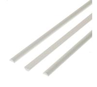 EverGreen 500244 Semi-Circular bar, 35 cm Long, Diameter 3.2mm-1/8, 3pcs, Multicoloured