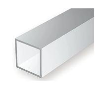 Evergreen 500253 Square Tube, 35cm Long, 4.8mm edge-3/16 Pack of 3, Multicoloured