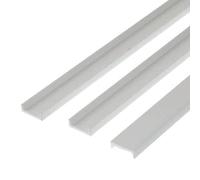 Evergreen 267 - 0.25"/6.3mm Polystyrene Channels 14"/35cm 3 pcs