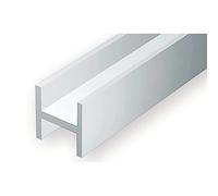 EVERGREEN 500281 H-Profile, 350 x 1.5 x 1.5 mm, 4 Pieces, Multicoloured