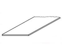 Evergreen 9005 3 x Clear Styrene Sheets x 0.005" (0.13mm) Thick x 6" W x 12" L