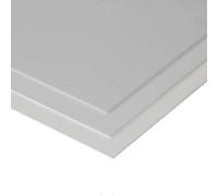 Evergreen 9020, polystyrene board, 150 mm x 300 mm x 0.50 mm. Pack of 3, white