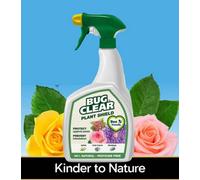 Evergreen Bug Clear Plant Shield Spray Pesticide Free Bug Killer Blackfly Whitefly 800Ml