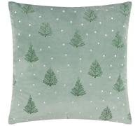 furn. Evergreen Classic Tree Embroidered Polyester Filled Cushion