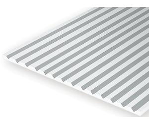 Evergreen EG4250 V-Groove 6.3mm Spacing 1.0mm Thick Plasticard Sheet