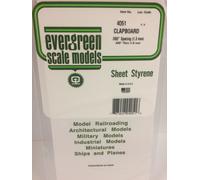 Evergreen EV4051 Sheet 1mm V-groove 1.3mm Modeling