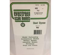 Evergreen EV4506 Checkered Sheet 15x30cm 8.5mm Modeling