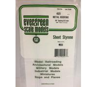 Evergreen EV4523 Sheet 15x30cm spacing 9.5mm modeling