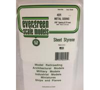 Evergreen EV4525 Sheet 15x30cm spacing 1mm 0.25mm modeling