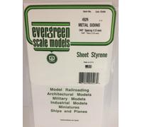 evergreen 4526 Corrugated Sheet Game, 1 x 150 x 300 mm, Grid 1.00 mm, Pack of 1